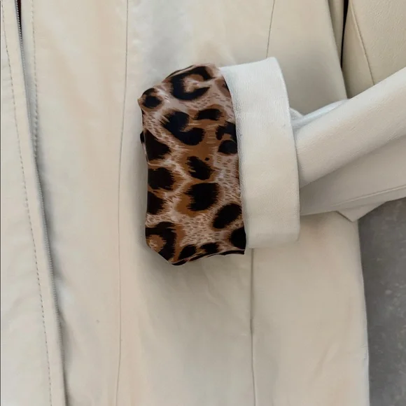 Wilsons Leather Cream Women's Jacket - Picture 6 of 6